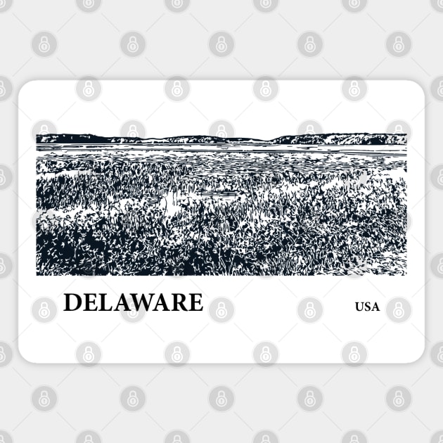 Delaware USA Magnet by Lakeric